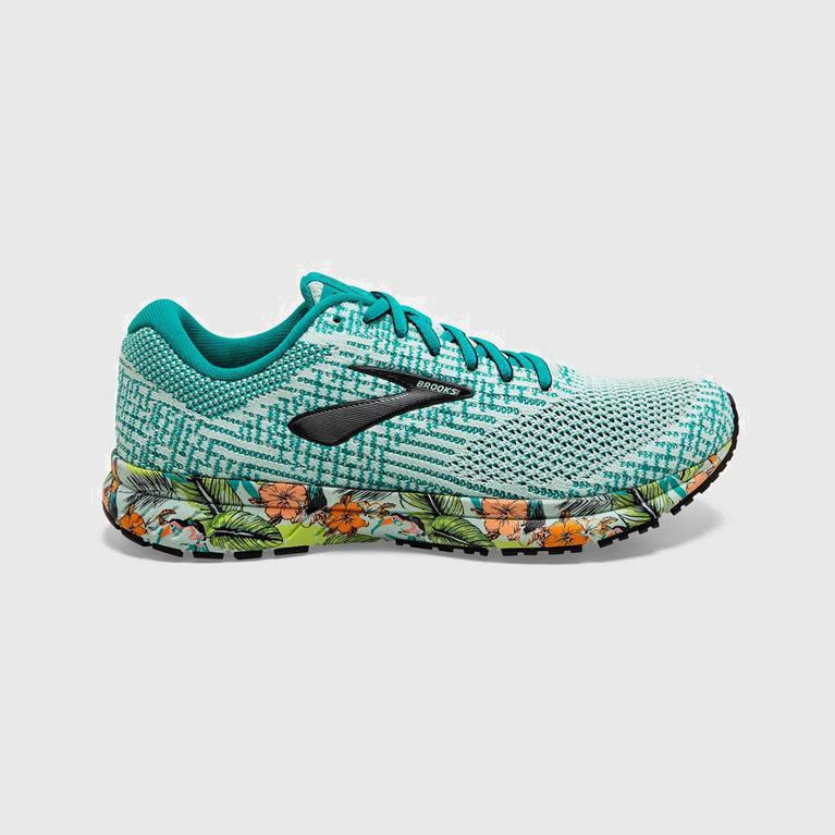 Brooks Revel 3 Womens Road Running Shoes - Green - Philippines (629834LSJ)